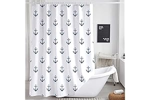 Anchor Curtains: Coastal Oasis for Bathrooms