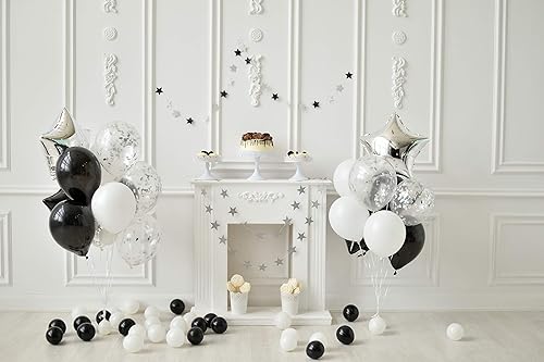 Miniatura 8 de Treasures Gifted - Globos de un solo color mate, Blanco sólido