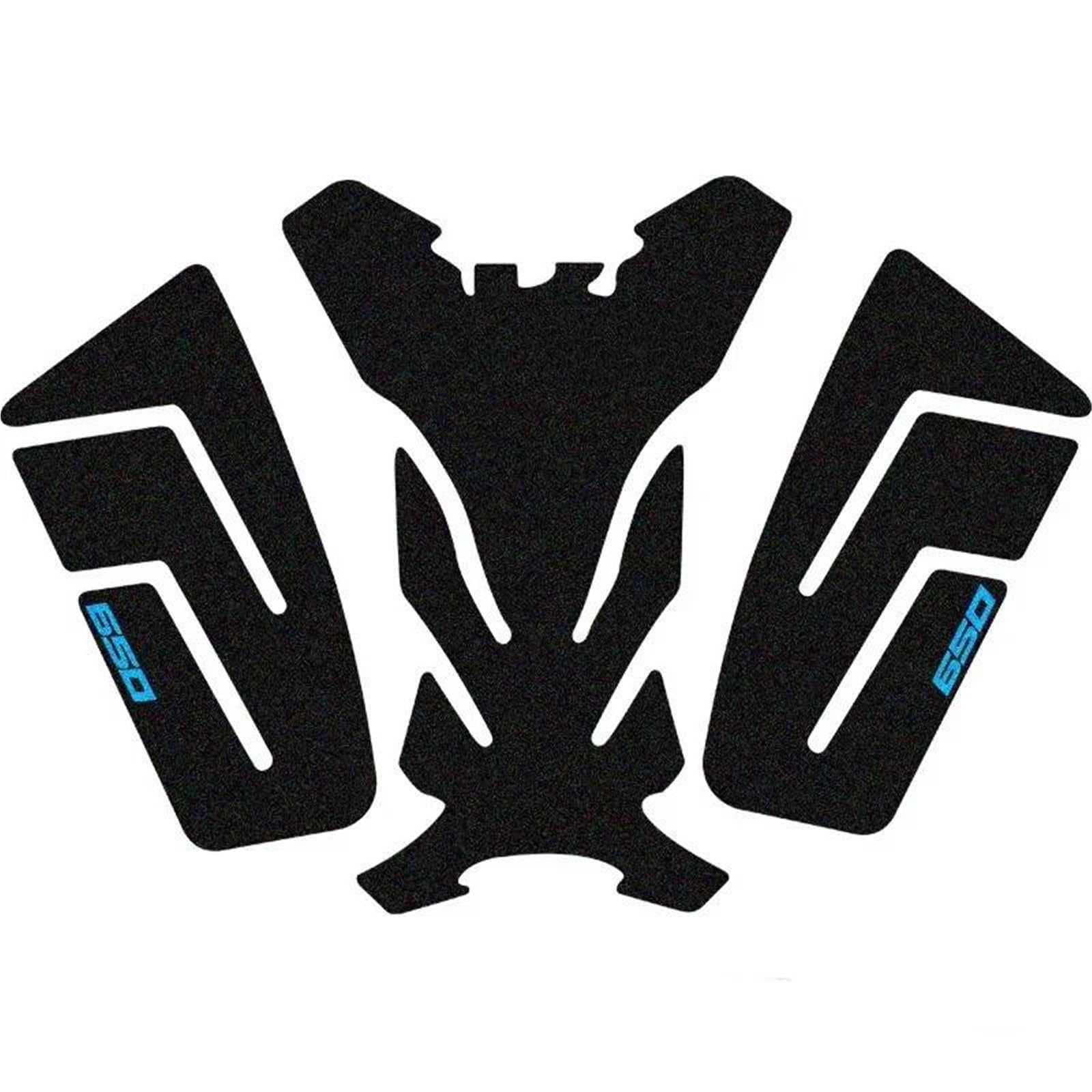 Fuel Tank Side Sticker Motorcycle Anti-Slip Fuel Tank Pads Protector Side Traction for Kawasaki for Versys for X300 650