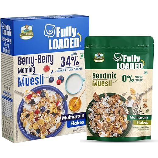 JEWEL FARMER Berry Muesli 500gm Free Seedmix 200gm