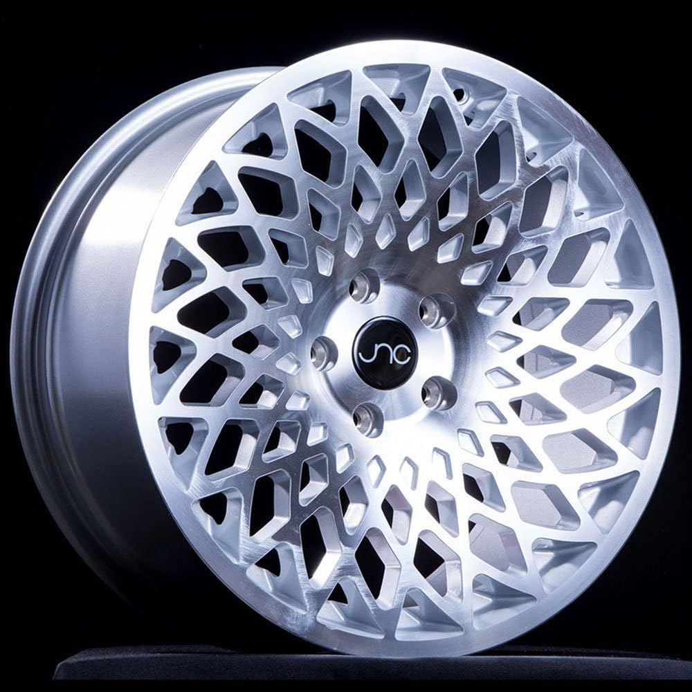 JNC Wheels 15" JNC043 Silver Machine Face Rim 4x100