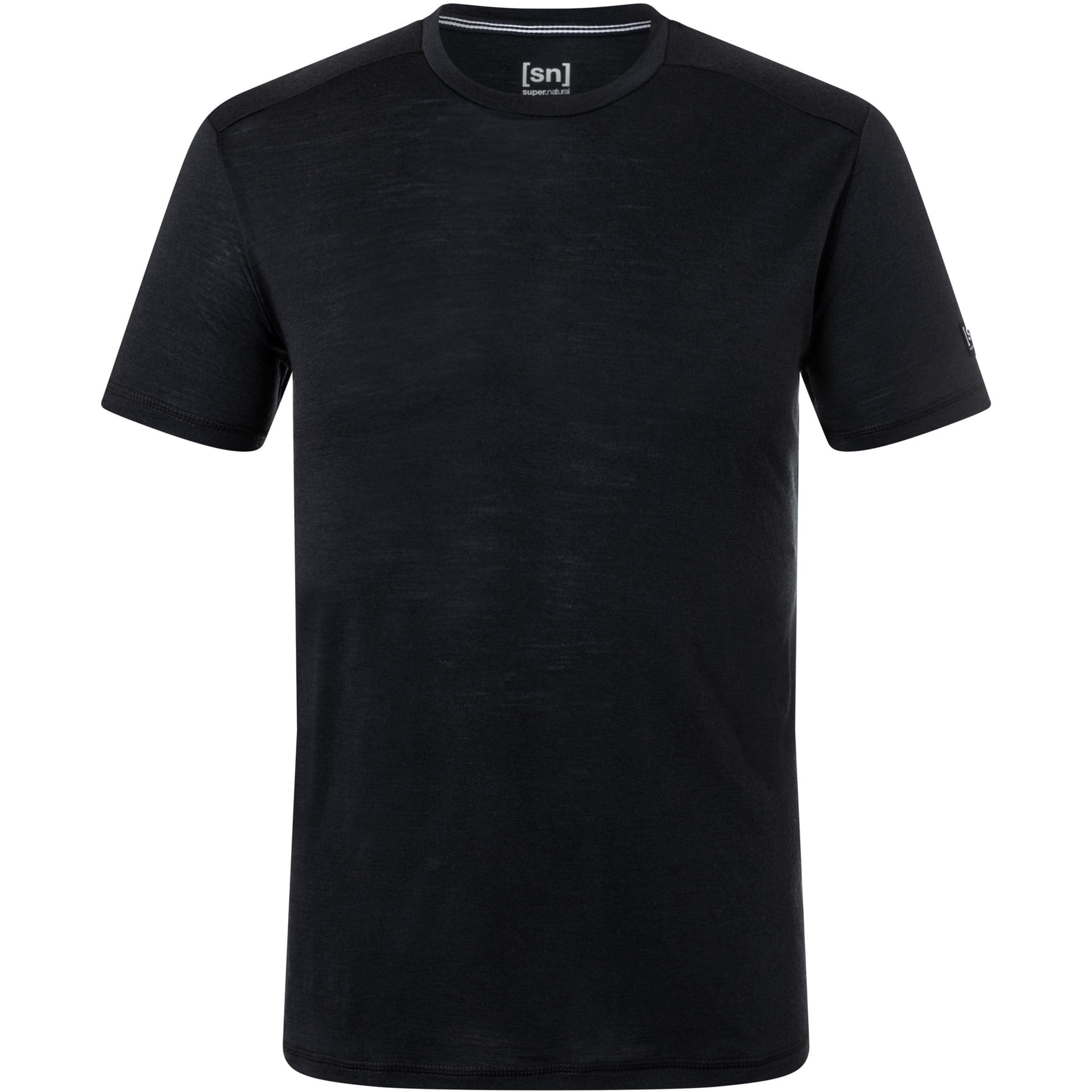super.natural Maglietta Essential, Jet Black, M