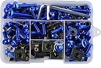 Vista 11 de Kit de pernos de carenado de motocicleta, 177 piezas, tornillos de carrocería, repuesto de tuerca, aleación CNC, M6, M5, perno de motocicleta