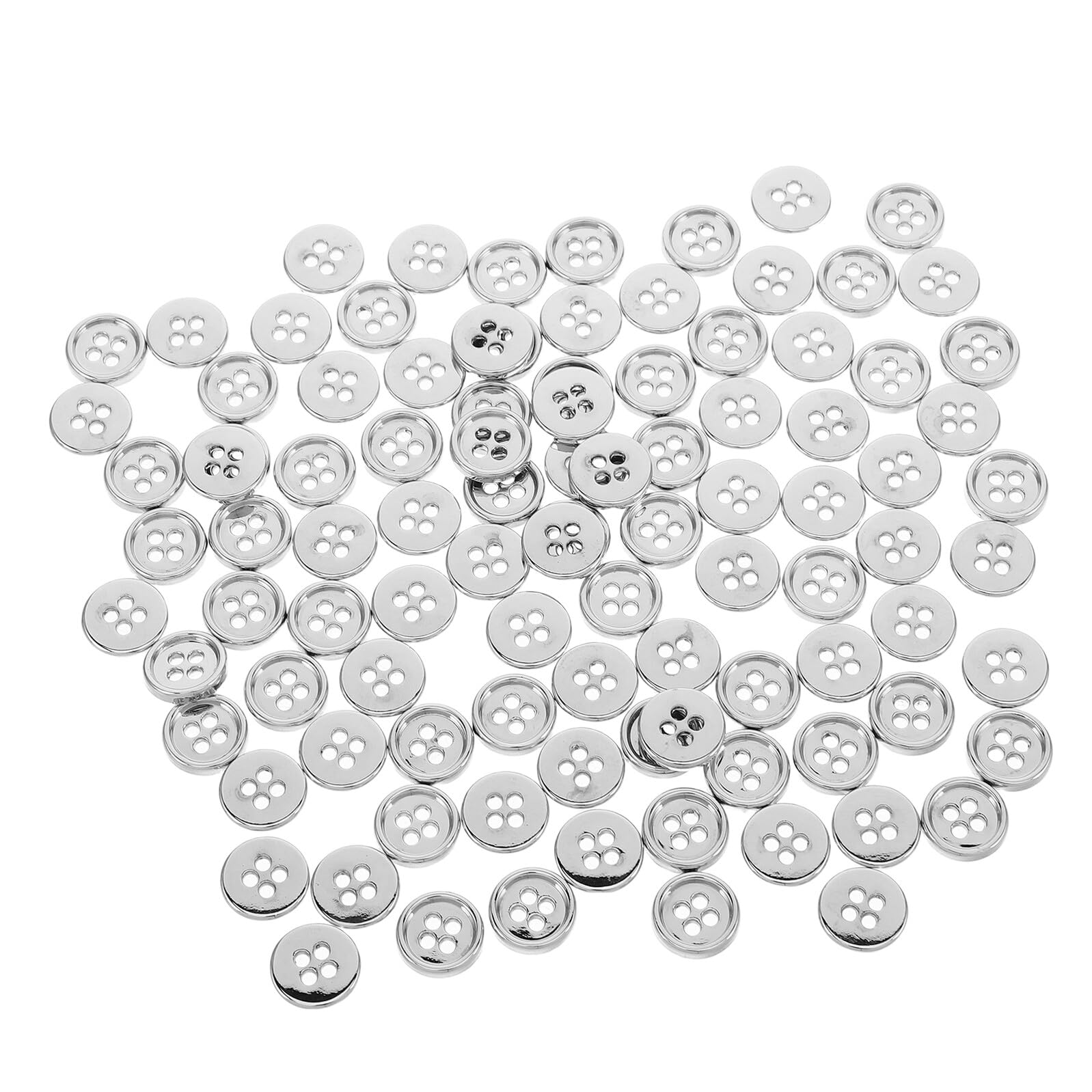 Boutons de couture en alliage de zinc pour customisation de vêtements et robes