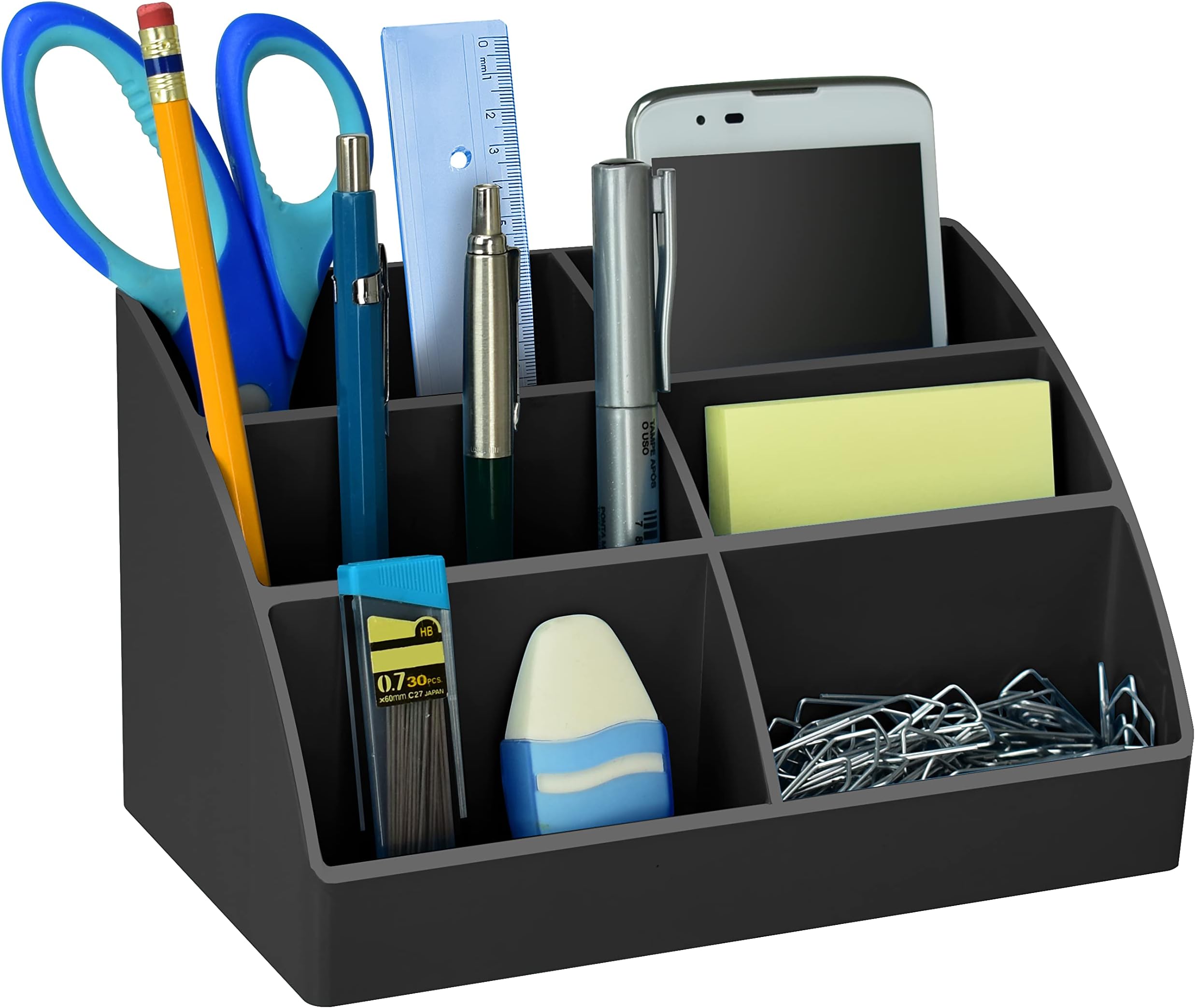 Organizador de Mesa Multi Organizer Acrimet (Cor Preto) : Amazon.com.br ...