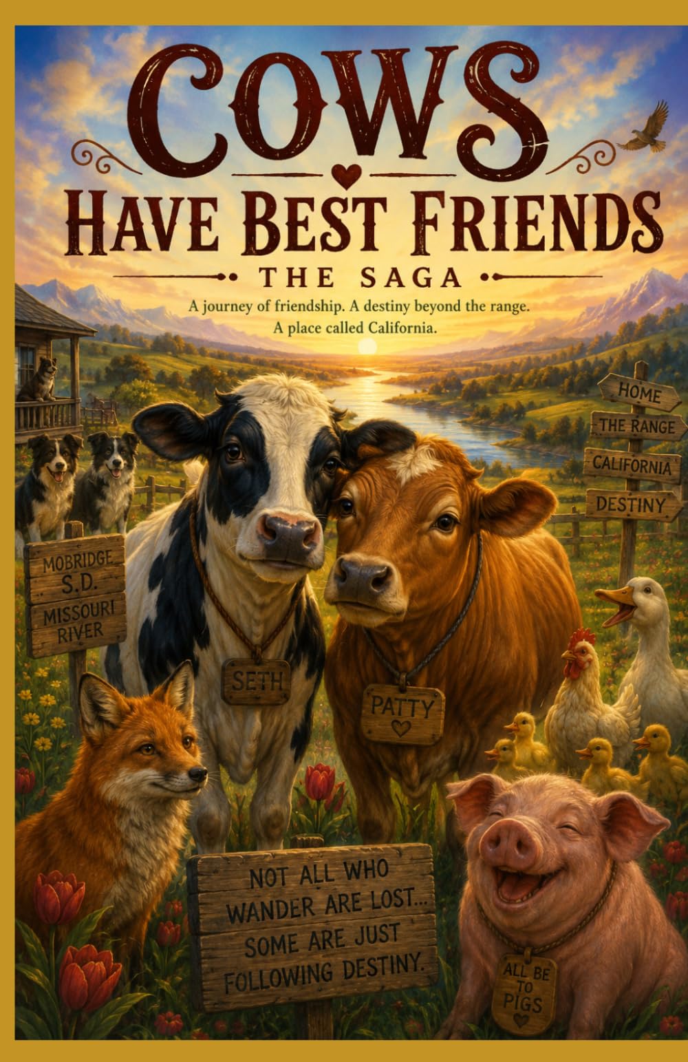 Cows Have Best Friends The Saga