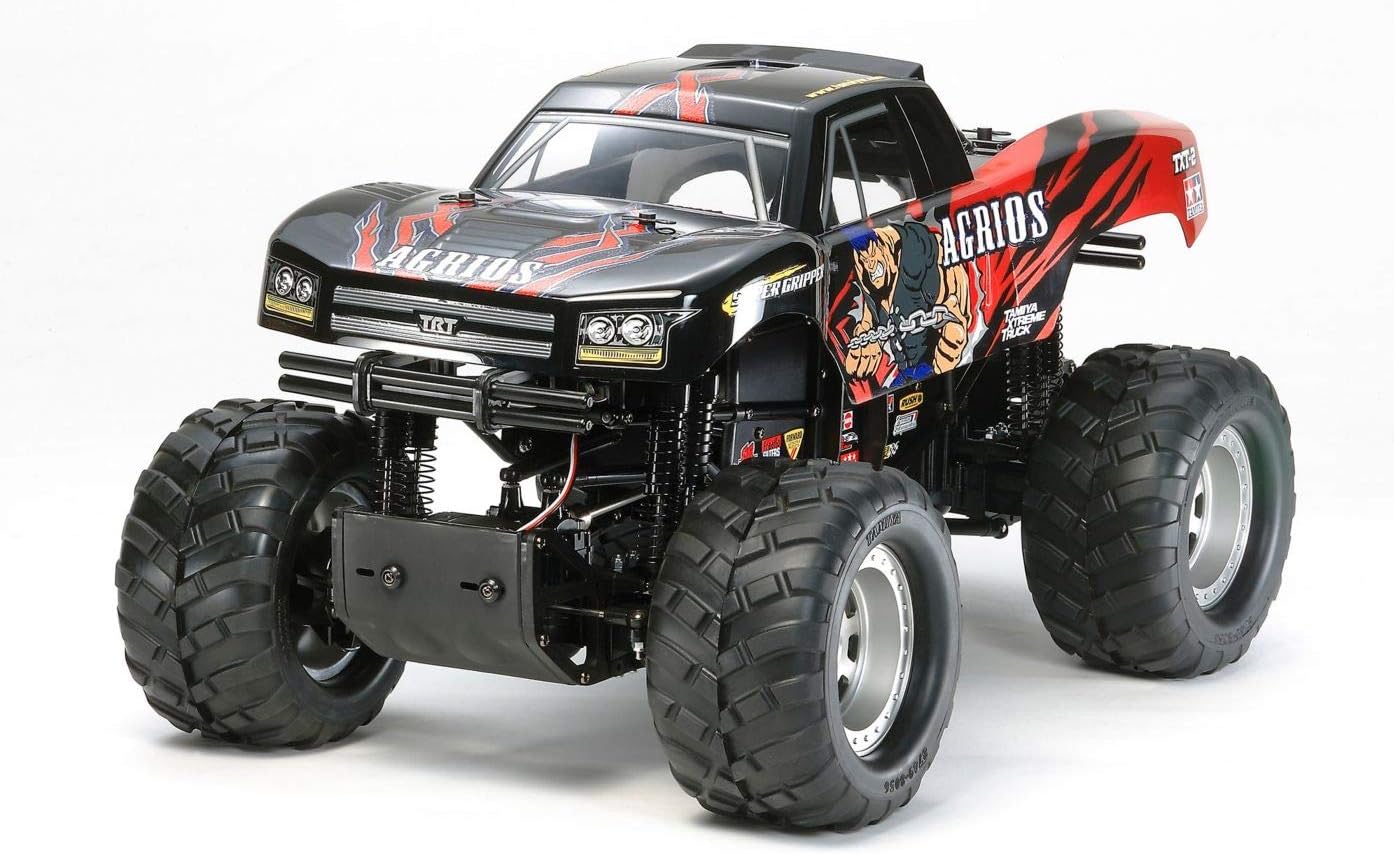 Tamiya TAM58549 Agrios 4x4 Monster Truck Kit, TXT-2