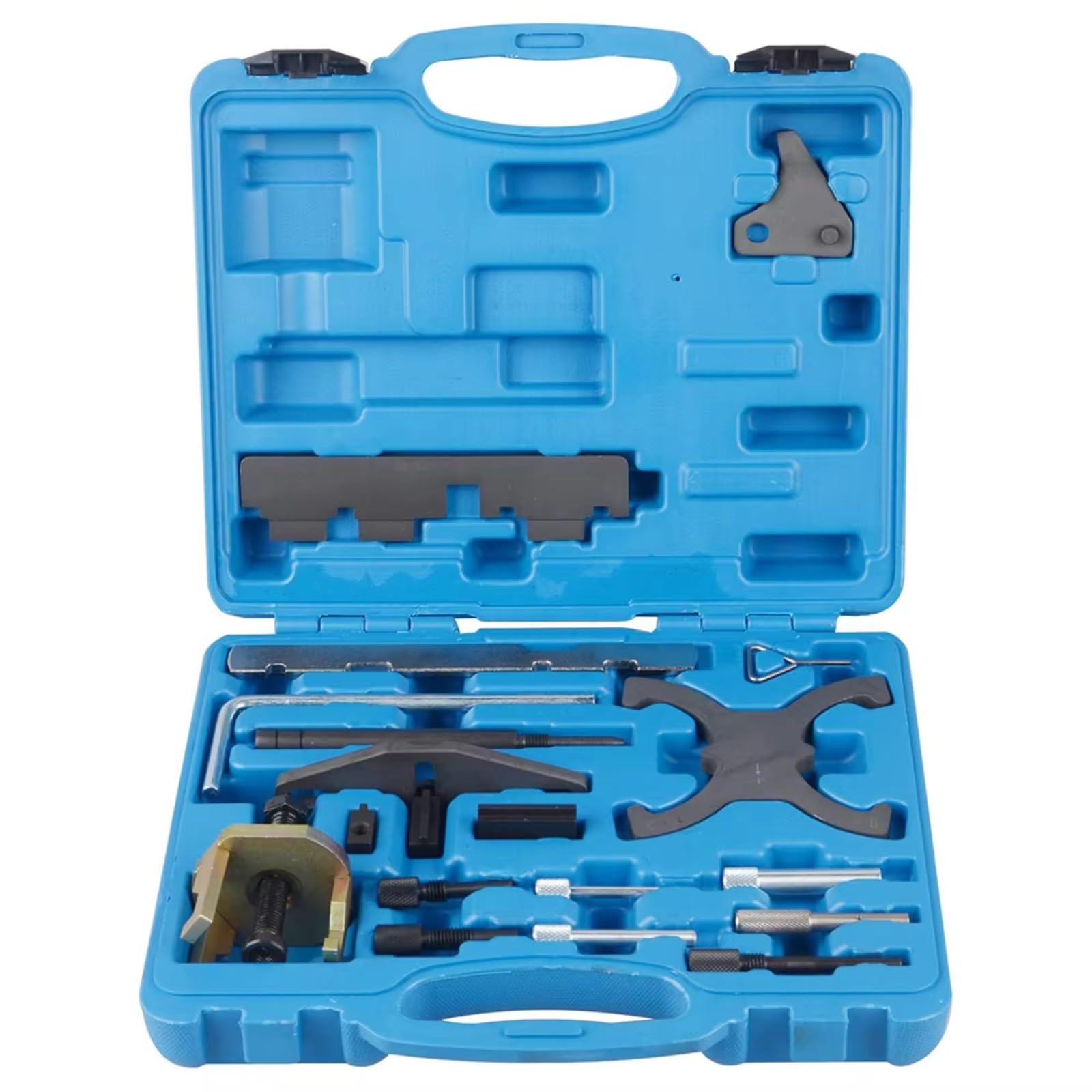 Juego De Herramientas De Ajuste De Árbol De Levas Y Cigüeñal Del Motor Compatible Con Ford Para B-Max 1.4L Duratec-16V 2015 Para C-Max 1.5L Para EcoBoost Herramientas cronometraje