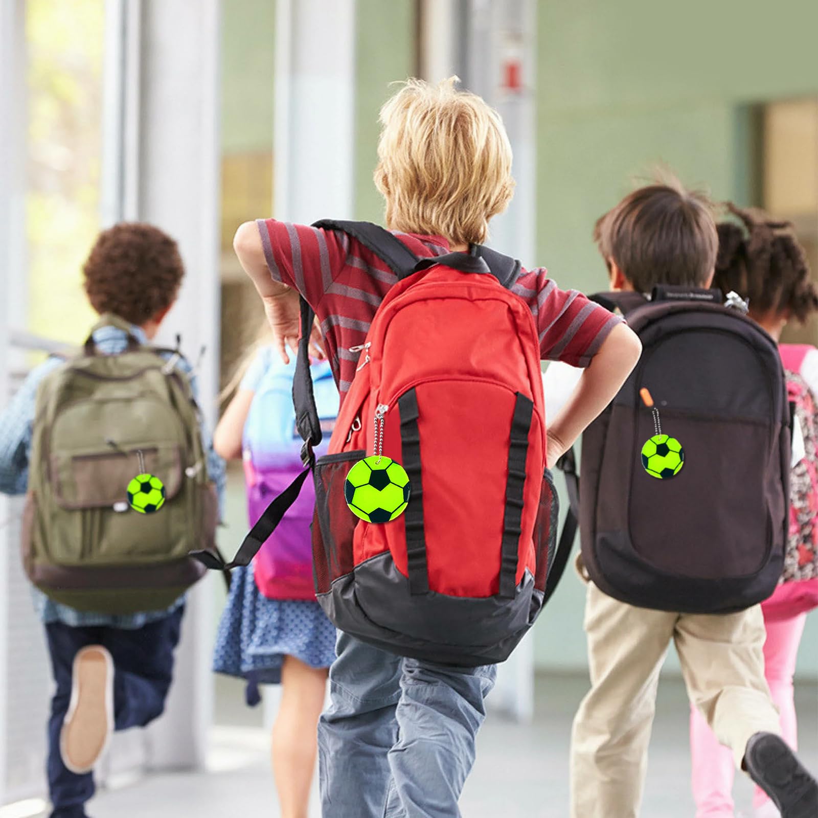 TPZORJX Lot De 15 Pendentifs Réflecteurs De Sécurité Pour