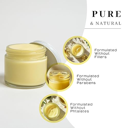 Miniatura 4 de Vanman's - Tallow and Honey Balm (paquete de 3)  Hidratante facial con miel y sarga de res para la piel  Bálsamo de res alimentado con pasto para la