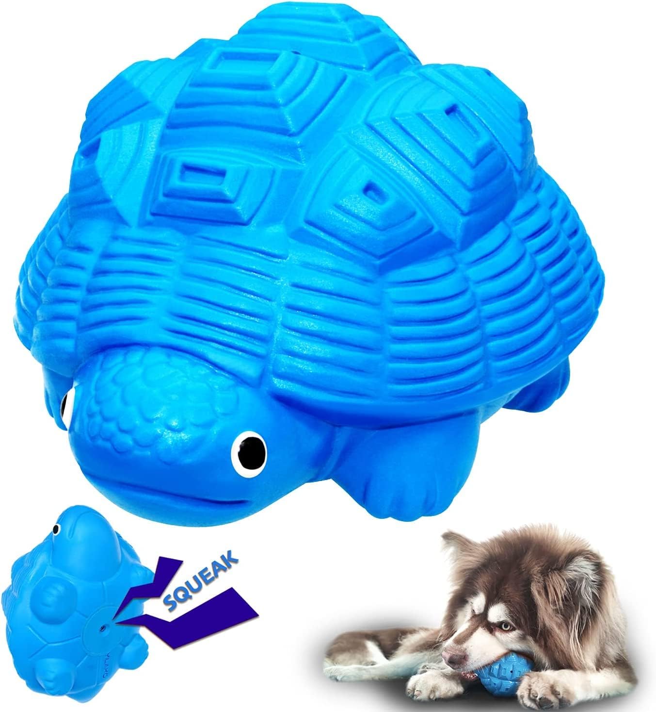 petizer Squeaky Dog Toys, Indestructible Dog Toys for Aggressive