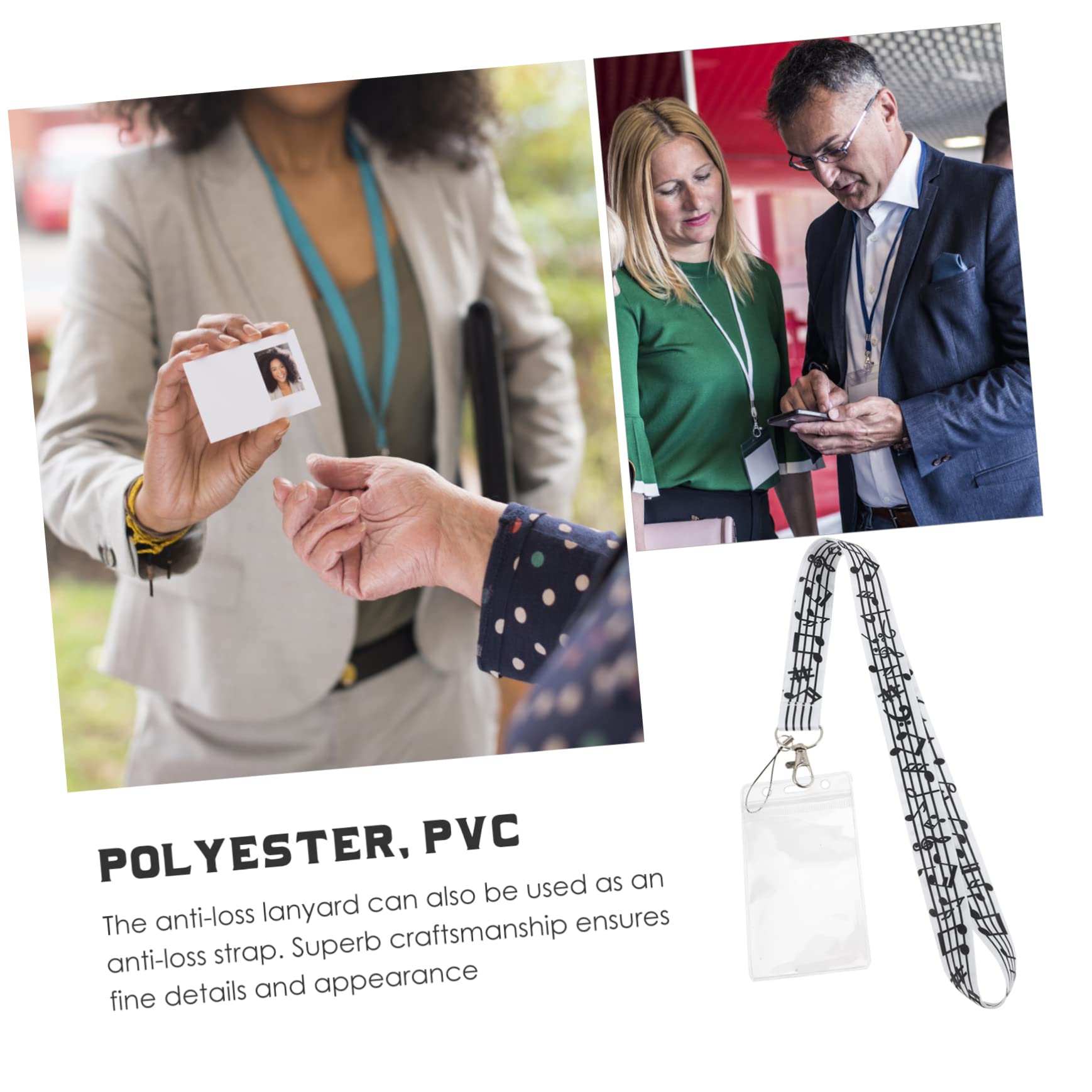STOBOK 16stücke Musiknoten Handy Lanyards Leichte Multifunktionale Für Handy Id-karten Und Schlüssel Strapazierfähige Tragbare Aufhänger Für Und Mädchen