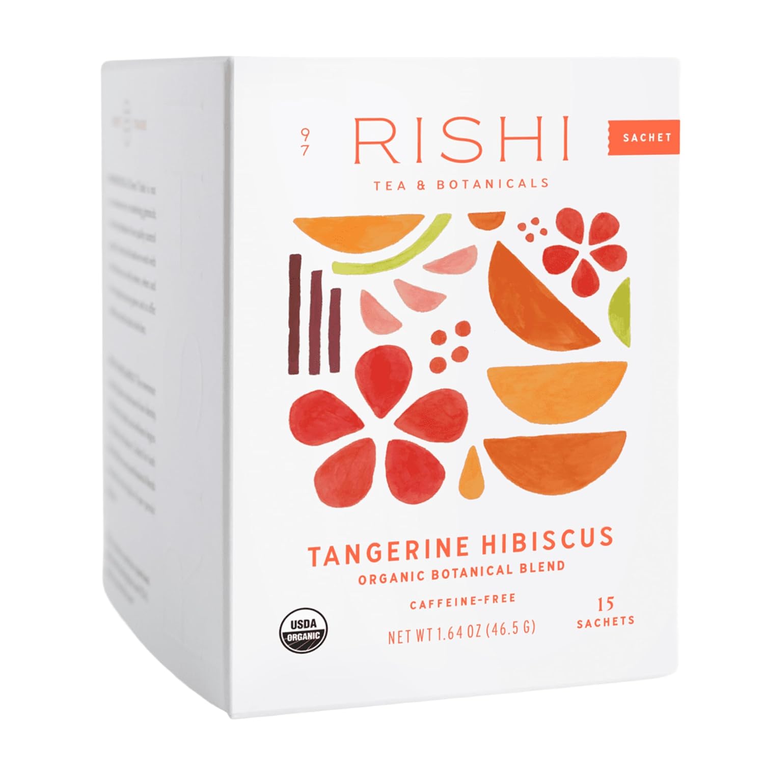 Rishi Tea Tangerine Hibiscus Herbal Tea –... Rishi Tea Tangerine Hibiscus Herbal Tea –...