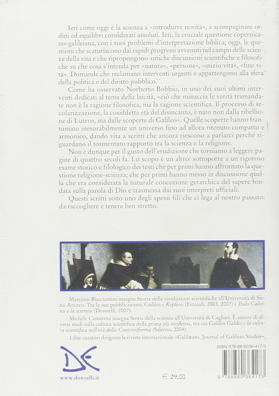 Scienza e religione. Scritti copernicani