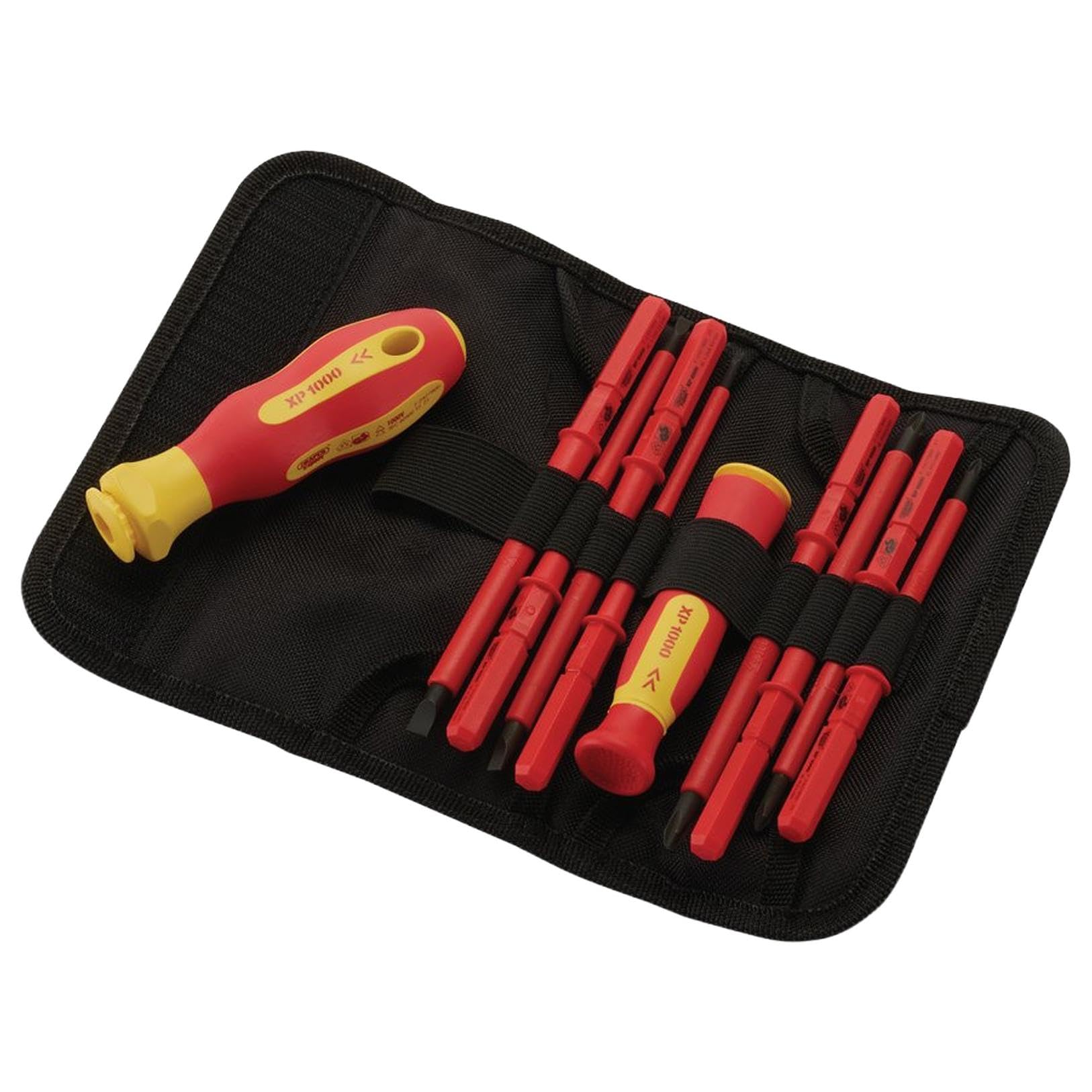 Draper Tools XP1000® VDE Interchangeable Blade Screwdriver Set (10 Piece)
