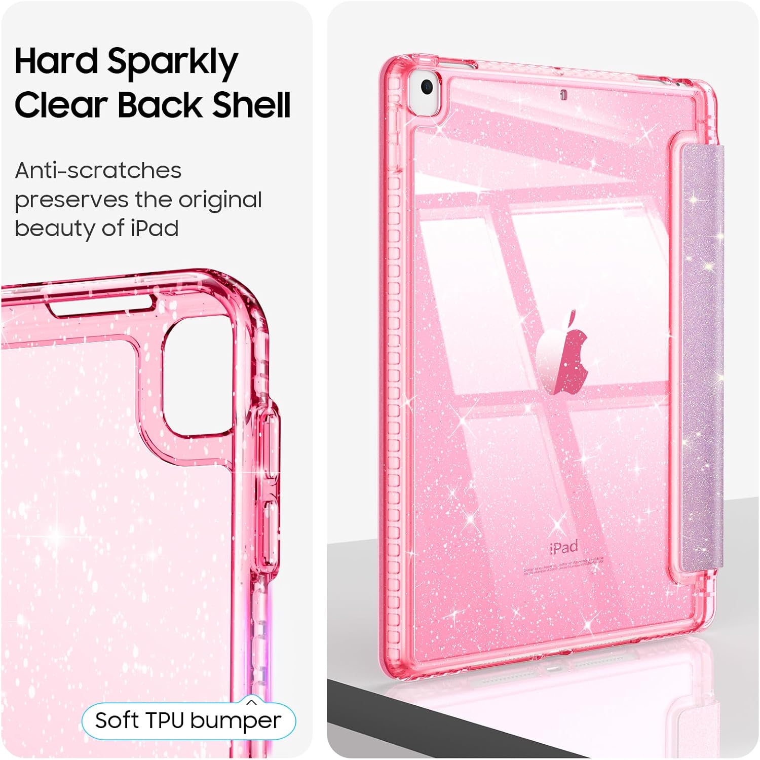 Fintie Glittering Case for iPad 9th / 8th / 7th Generation 10.2 Inch image 5