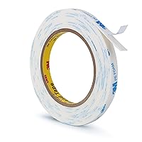 Vista 1 de 3M Cinta de Doble Cara 0.39"×16.5 pies, Cinta de Pared de Doble Cara sin Daño, Cinta de Montaje de Espuma de PE Resistente Extraíble Impermeable