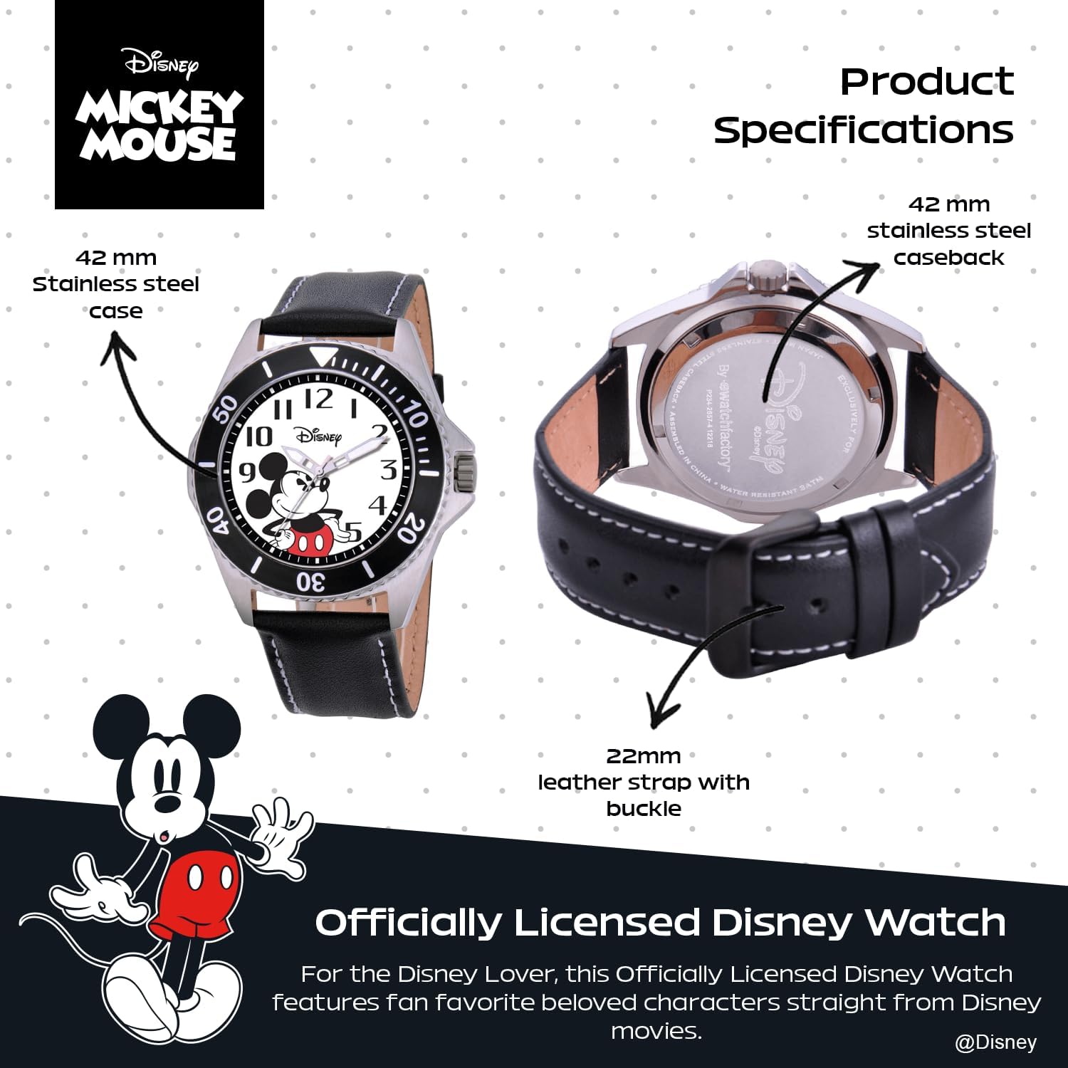 Disney Mickey's Articulating Hands Watch