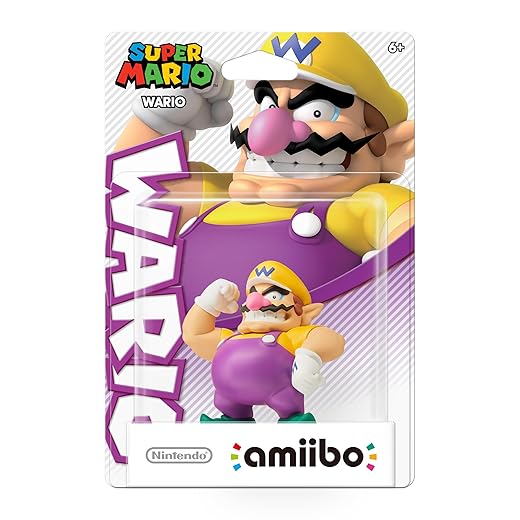 Nintendo Wario amiibo (SM Series) - Nintendo Wii U