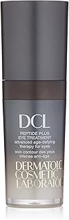 DERMATOLOGIC COSMETIC LABORATORIES DCL Skincare Peptide Plus Eye Treatment Anti-Aging Moisturizer to diminish wrinkles, eye puffiness and dehydration with Squalane and Ceramides. .5 Fl Oz