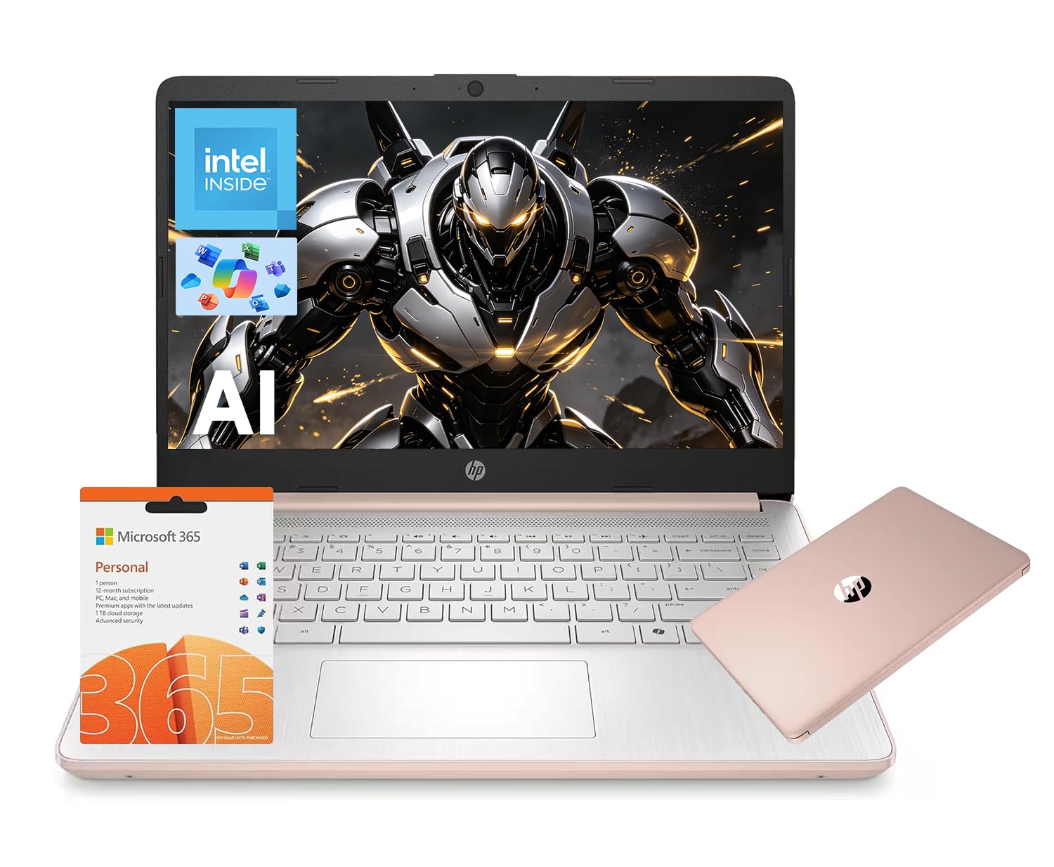 14" AI Laptop | 2026-2027 Edition High Performance N150 4GB RAM 128GB UFS
