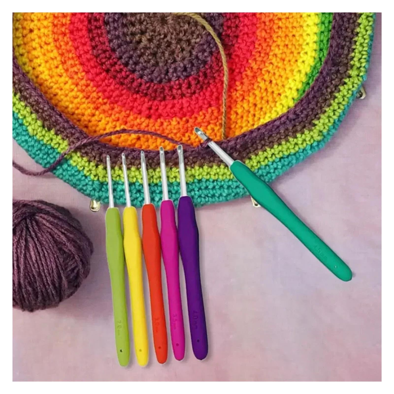 Häkelnadeln Set Garn Stricknadeln Mit Etui
