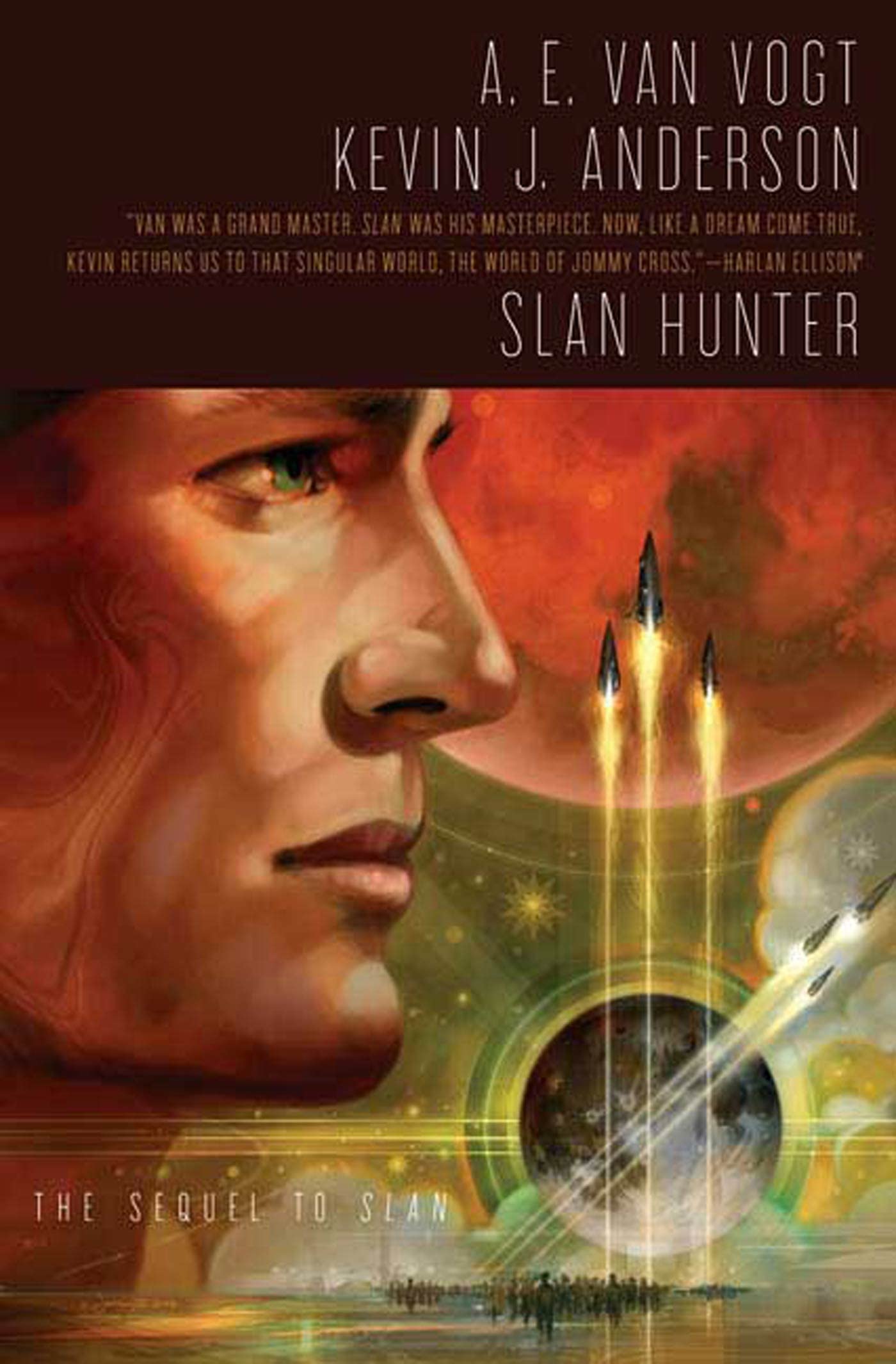 Kevin Anderson Unisex Multicolor Slan Hunter Paperback Book