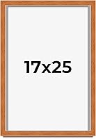 Vista 19 de Marco marrón de 18 x 24 pulgadas, marco de madera maciza de nuez de miel, ancho de moldeo de 0.875 pulgadas, profundidad de rabo de 0.875 pulgadas
