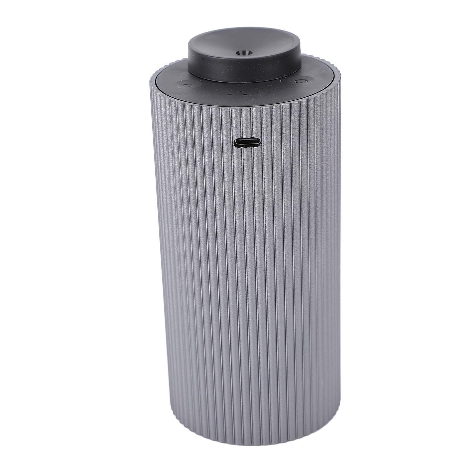 Generic Difusor de Aceite Esencial, Diseño Moderno de Fluido Dual sin Agua para Oficina en Casa, Aleación de Aluminio, 20ml (Grey)