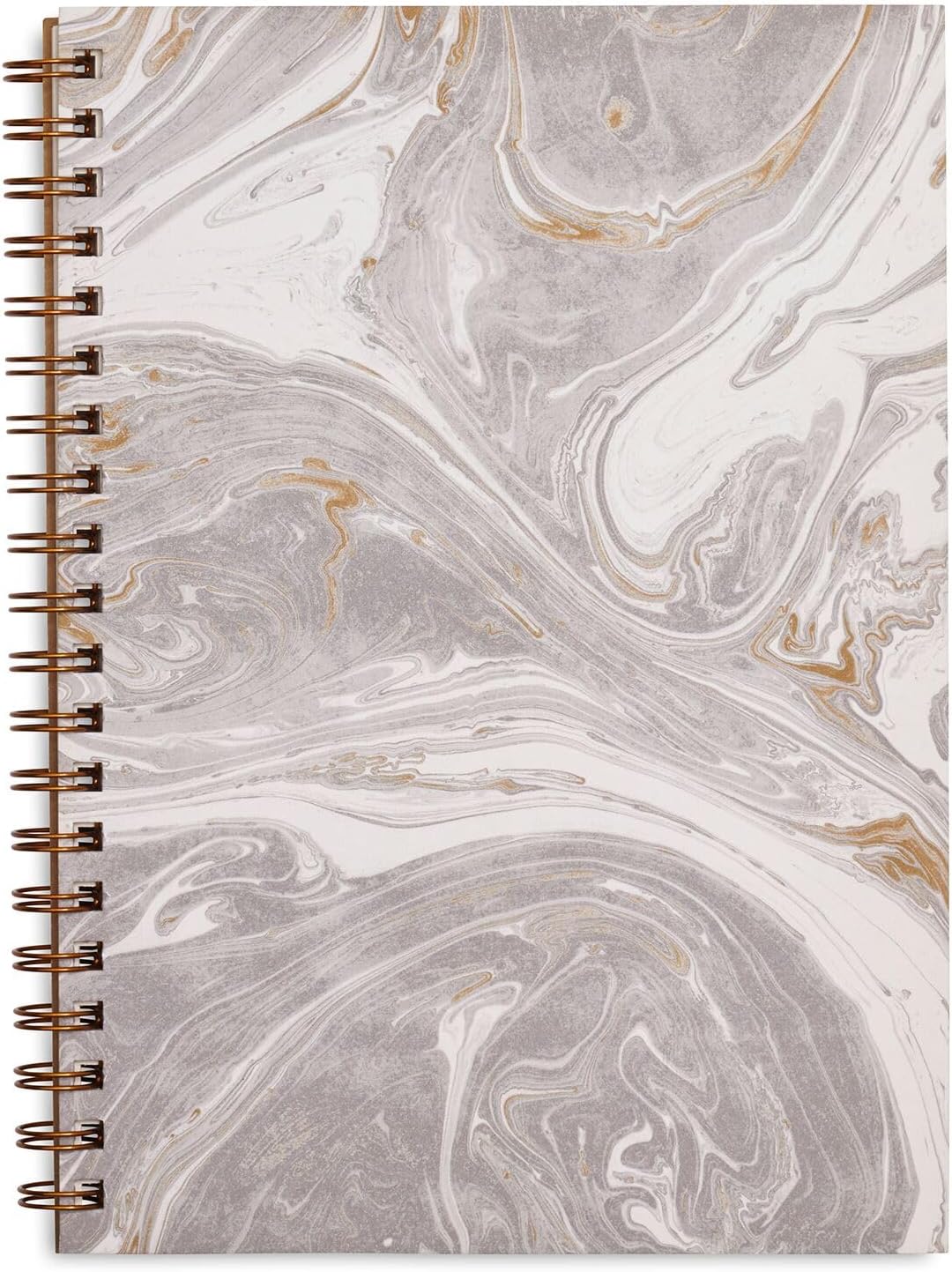 "Gray & Gold Marbled" Journal (Notebook, Diary)