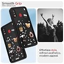 Pikkme Back Cover for Samsung Galaxy A20 / A30 / M10s | Cute Fun Cartoon 3D Bear Silicone Full Body Protection Bumper Cover (Black) gallery image