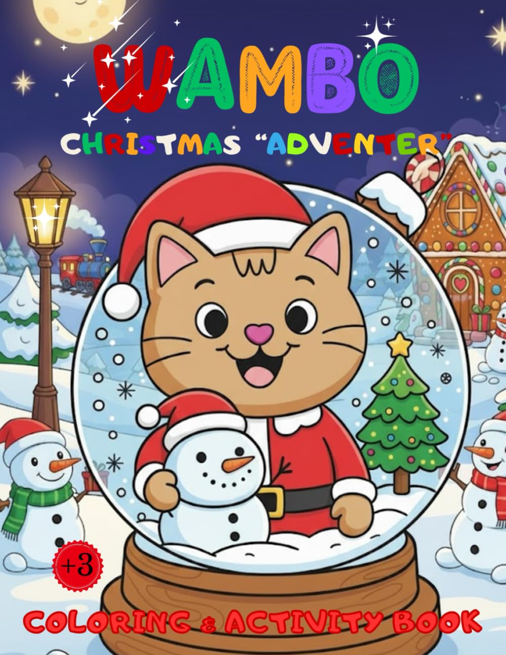 WAMBO CHRISTMAS ADVENTER: COLORING & ACTIVITY BOOK