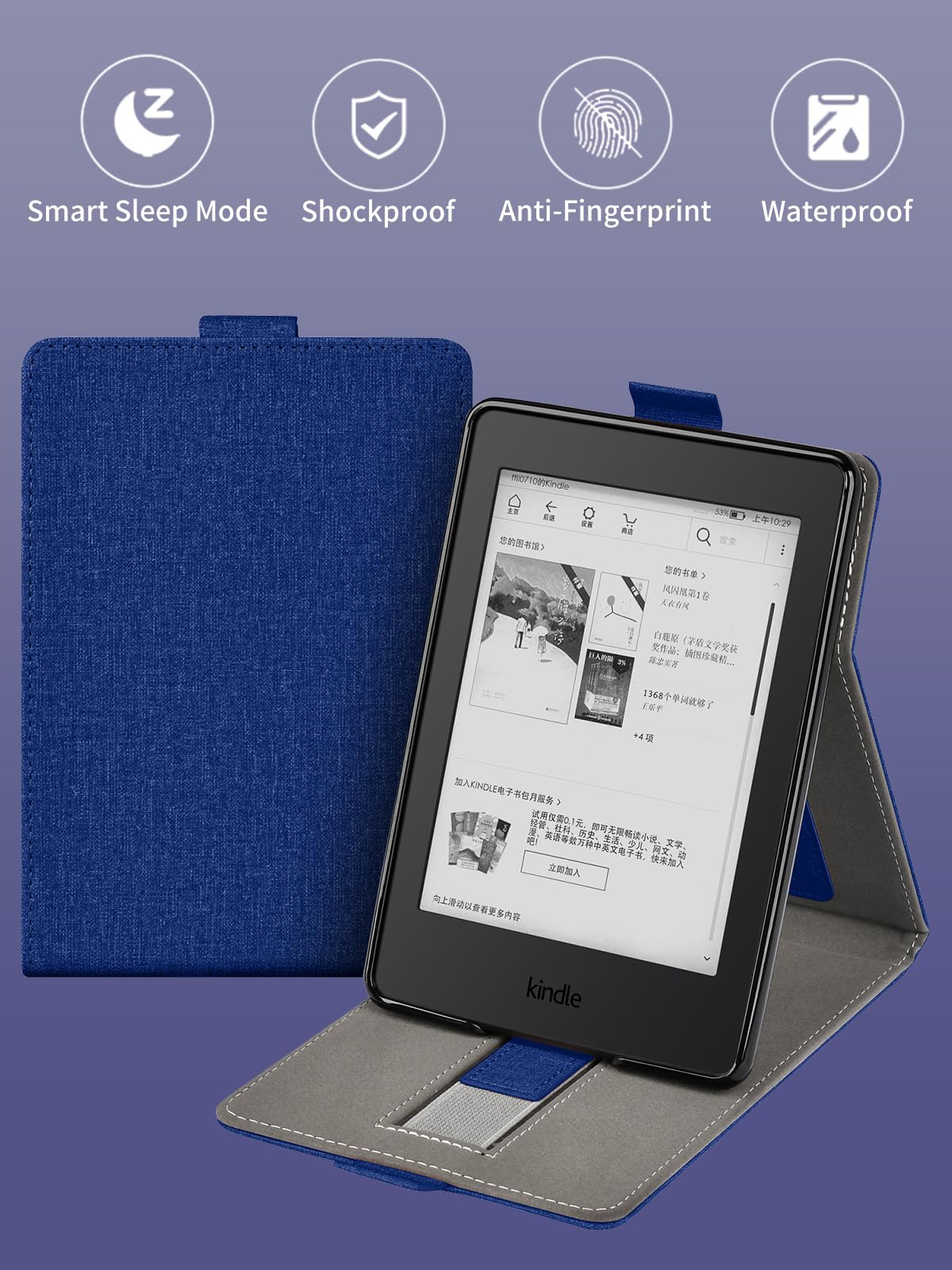 Amazon.com: Flip Case for Kindle Paperwhite 12th Generation 7