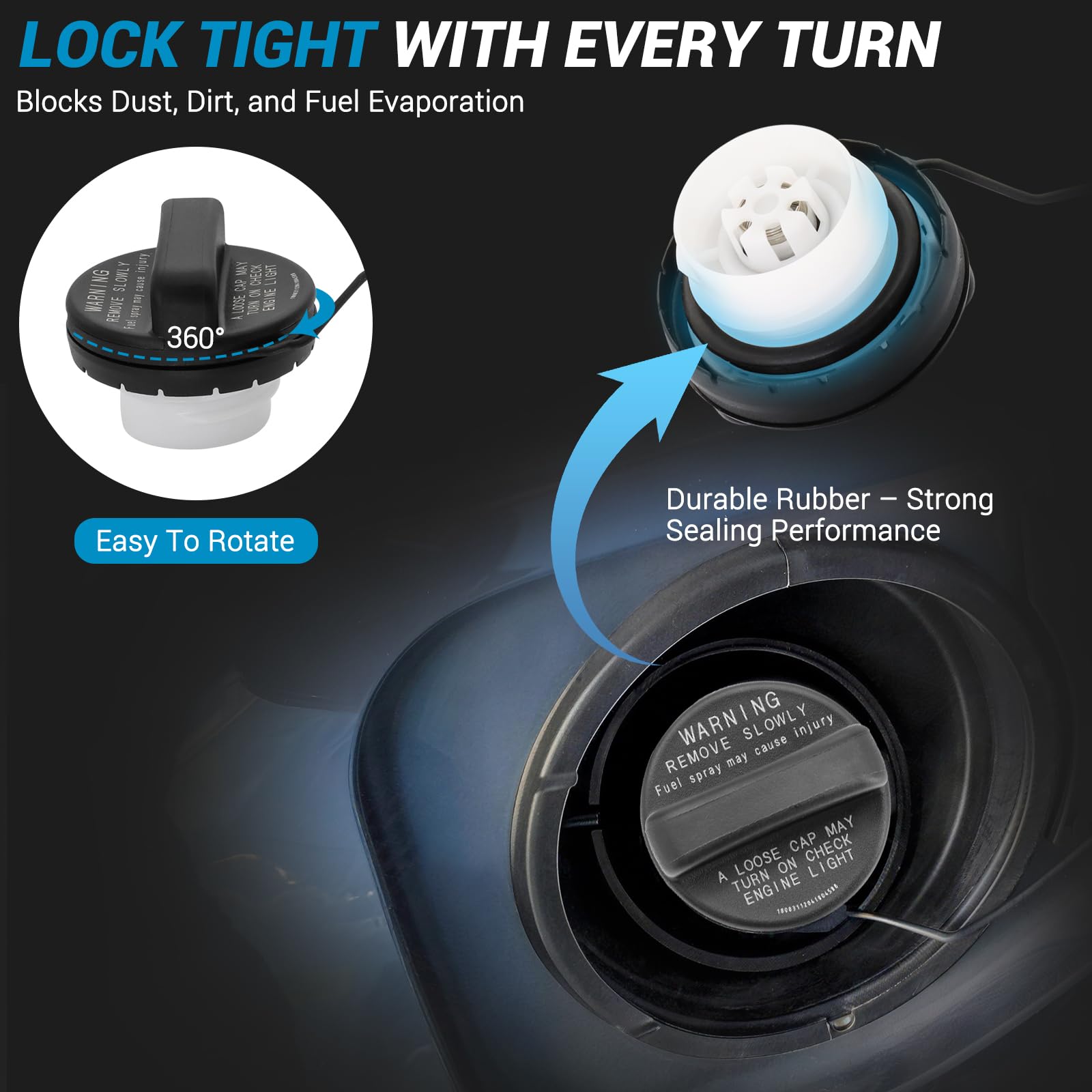 Amazon.com: Gas Cap, Fuel Tank Cap Fit for Subaru,Replace