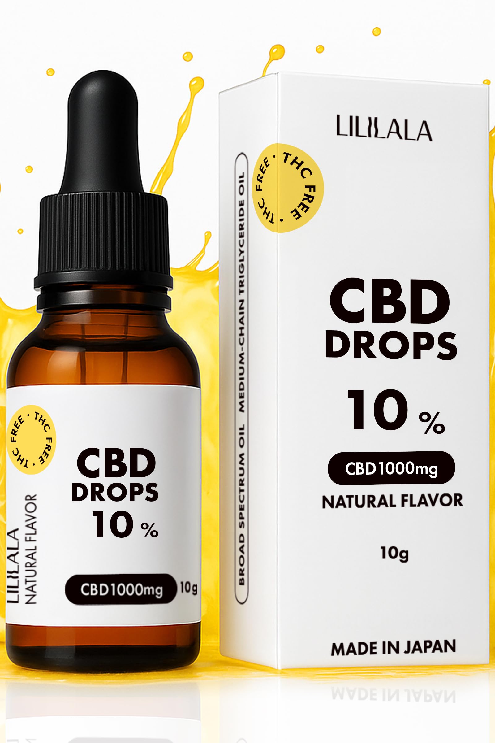 Amazon.co.jp: 【改正基準適合済み】CannaTech CBD オイル 高濃度 10