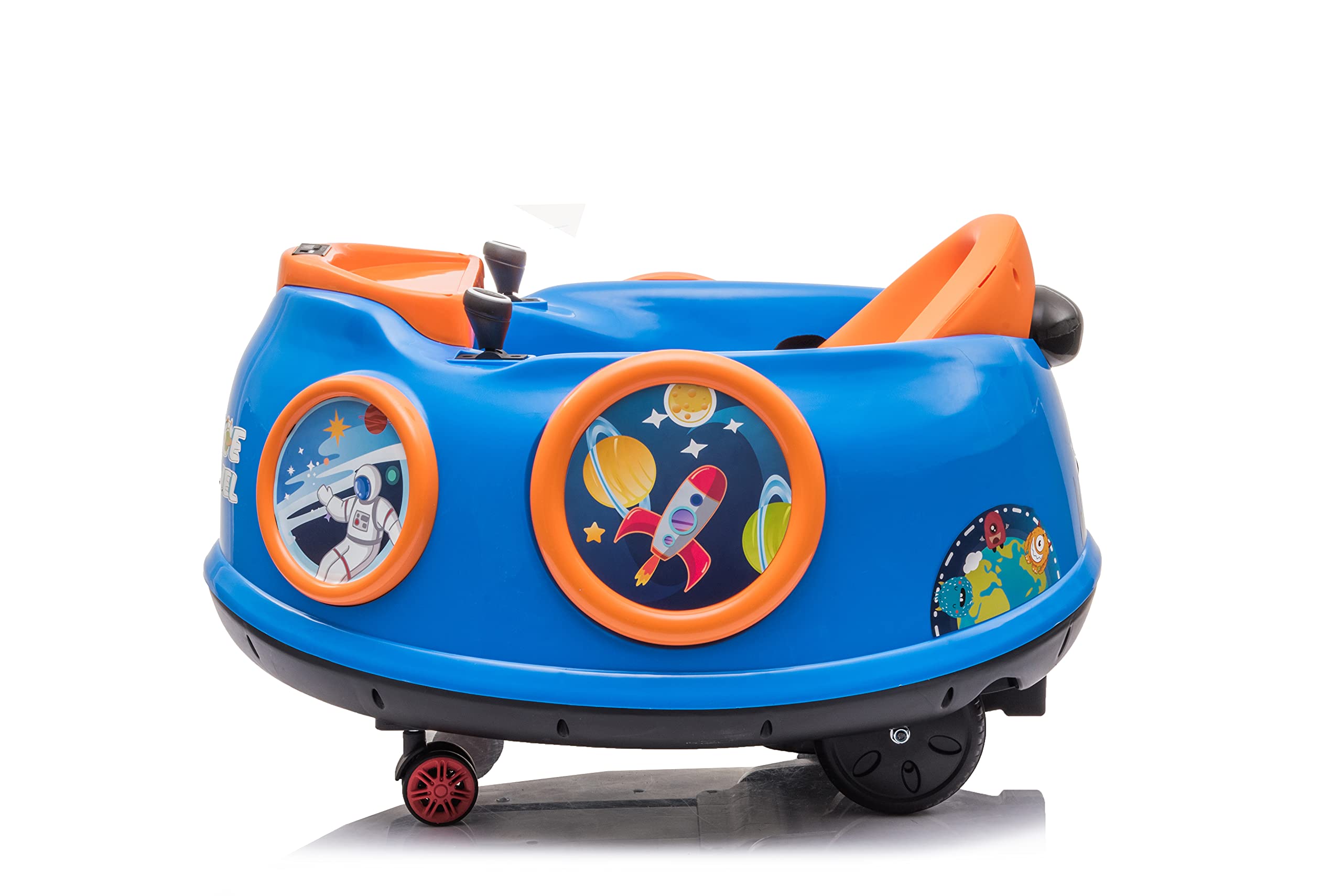 Ricco 360Degree Rotation Spin Battery Powered Kids Electric Ride On
