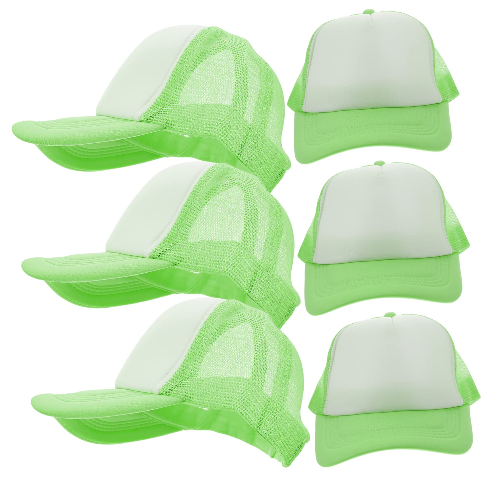 GALPADA 10pezzi Trucker Unisex per Sublimazione Sportivi Vuoti Rete Traspirante per Personalizzata per attività Outdoor e