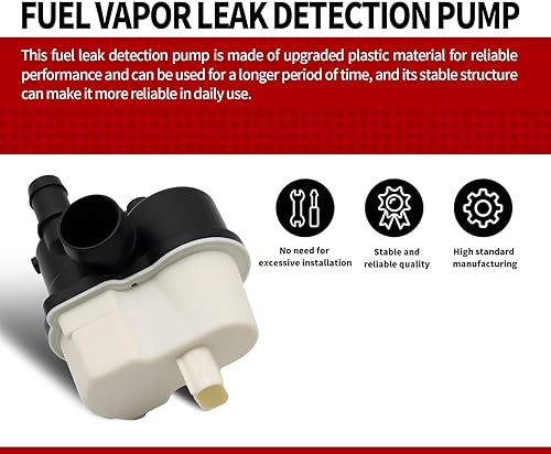 Miniatura 2 de Bomba de detección de fugas de vapor de combustible 0261222018 compatible con 328i 335i 525i 530i 545i 550i 645Ci 745i 750i M3 M5 X3 X5 E60 E90