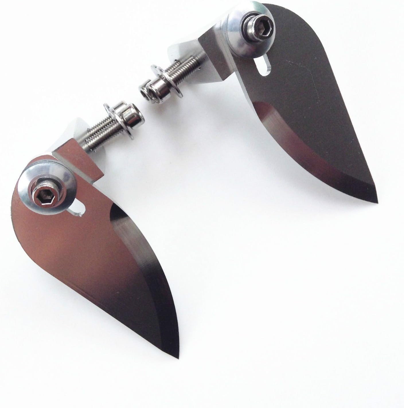 CNC Trim Tabs & Turn Fins Set for Small Electric Nitro RC Boat RC#1188