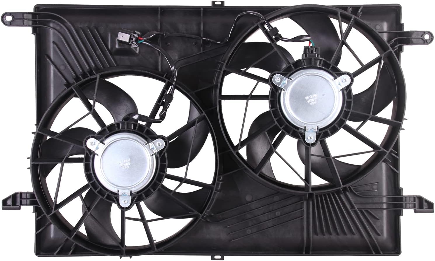 Torcia (TYG) Radiator Cooling Fan Assembly 4-Pin Direct Fit