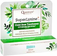 Vista 2 de Quantum SuperLysine+ Ungüento para tratamiento para el herpes labial, alivia el dolor, el ardor y la picazón, reduce el tiempo de curación a