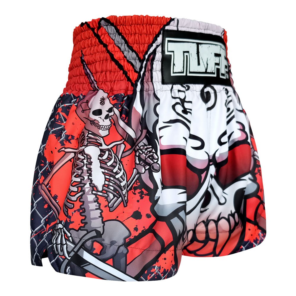 Tuff Sport Boxe Muay Thai Pantaloncini Dragon Skull Kick Arti Marziali Allenamento Palestra Abbigliamento Trunks