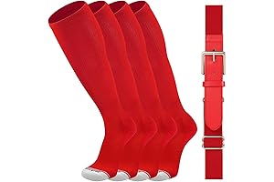 Youper Youth Baseball Socks and Belt Combo: The Perfect Match for Young Ballplayers