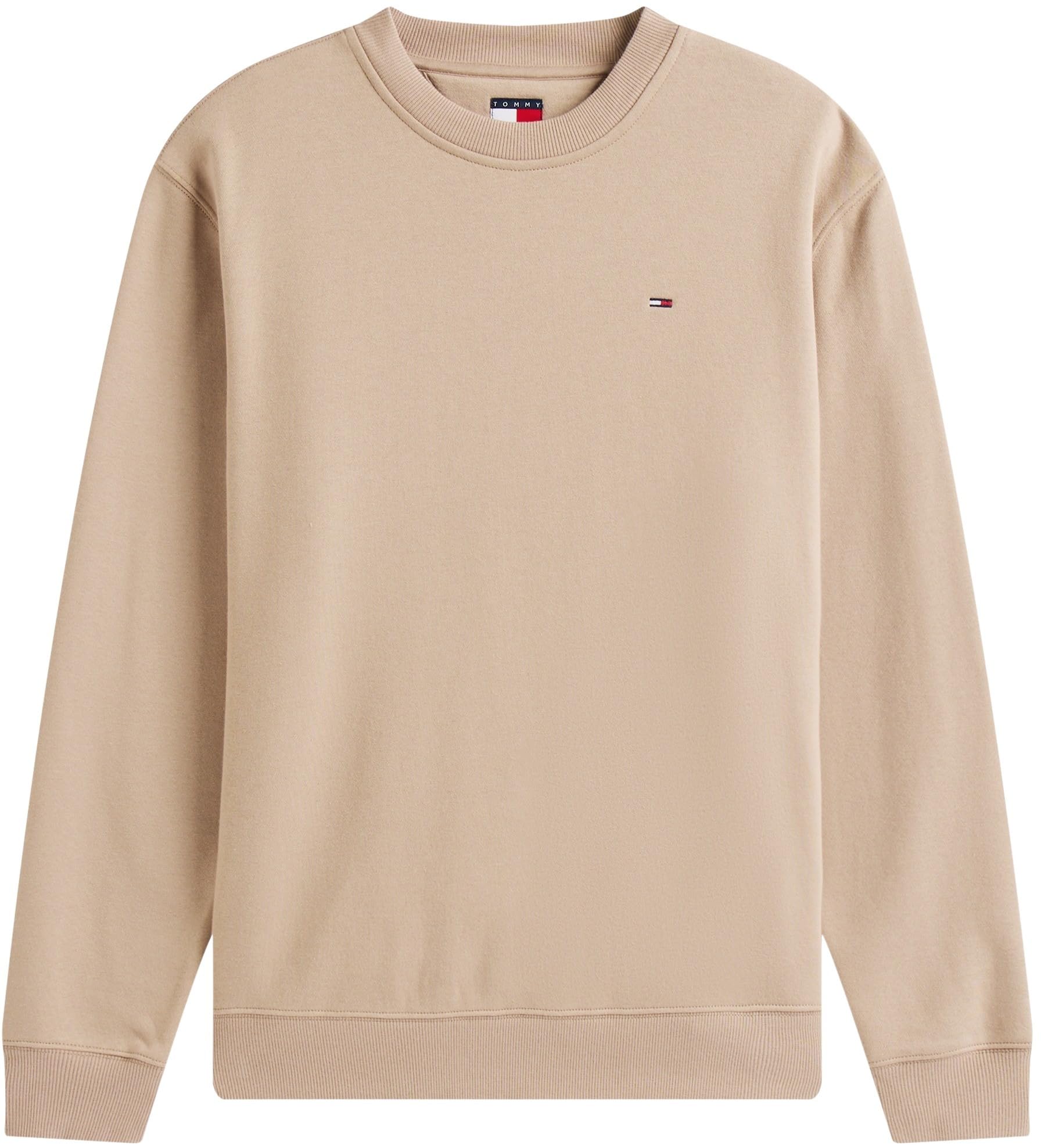 Tommy Jeans Herren Sweatshirt Regular Fit Flag Fleece Rundhalsausschnitt – Bild 5