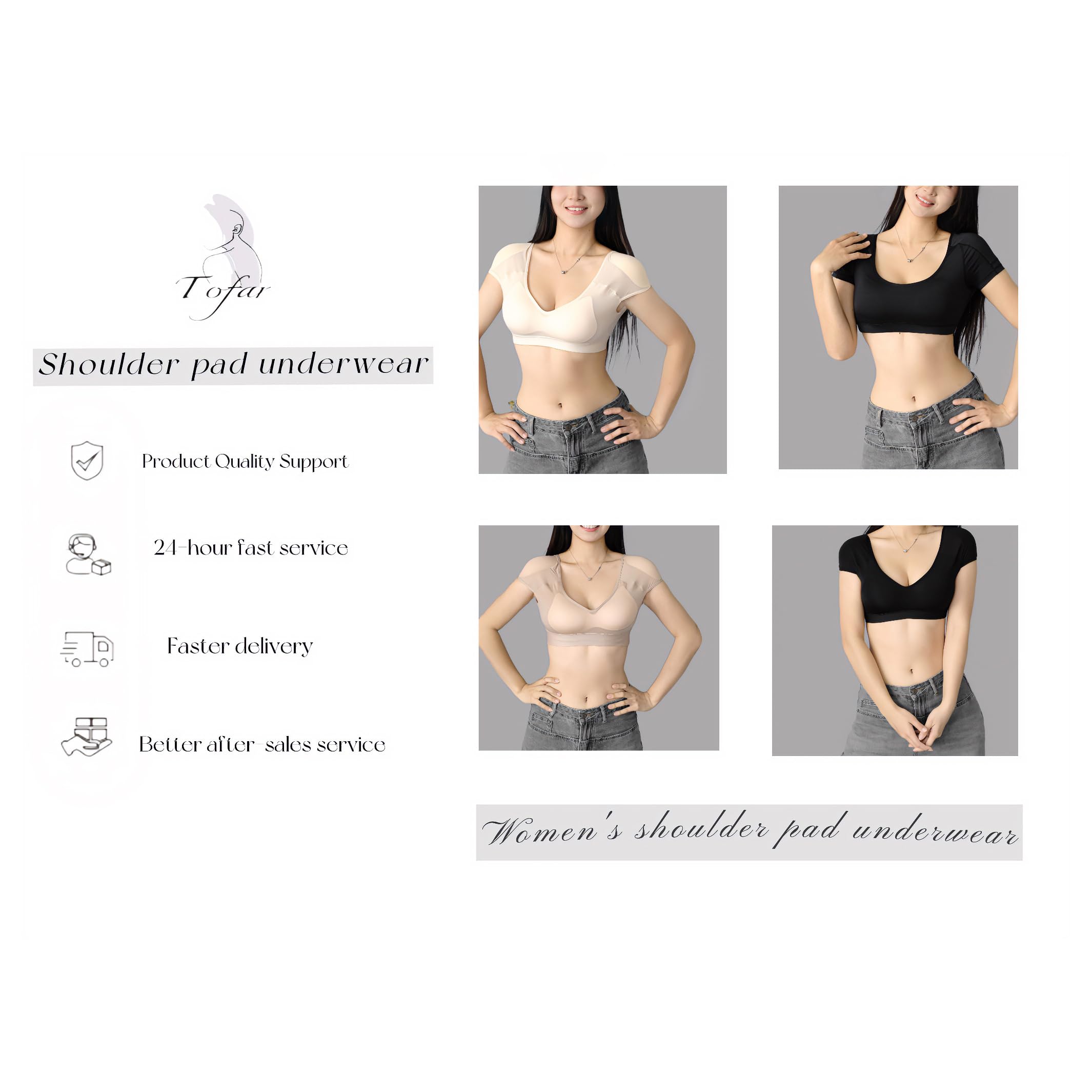 Intimo Morbido da Donna Top 2 in 1 con Spalline Integrate Maniche Corte Canotta Imbottita da Donna con Reggiseno Integrato Canotta Sportiva da Yoga Imbottitura da Donna(S,Skin Tone)