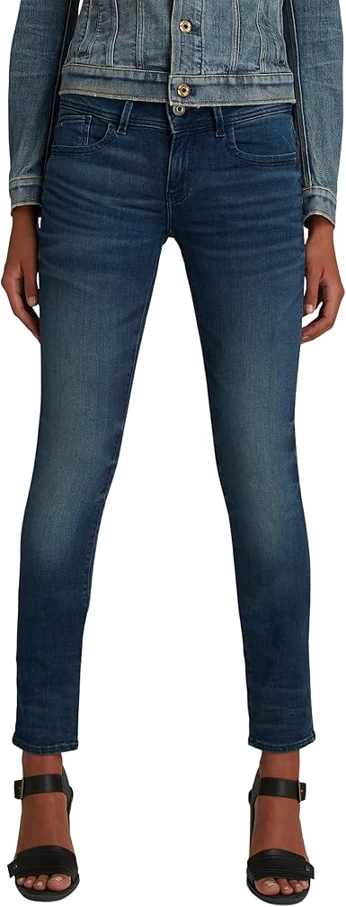G-STAR RAW, Womens Lynn Mid Waist 