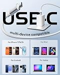 USB C Charger for iPhone 17 16 15, 2 Pack 20W PD 3.0 Type C Charger Fast Charging Block with 6FT USB-C to USBC Cable Compatible with iPhone Air 17 16 15 Pro Max/Pro/Plus Galaxy S25 Ultra and More