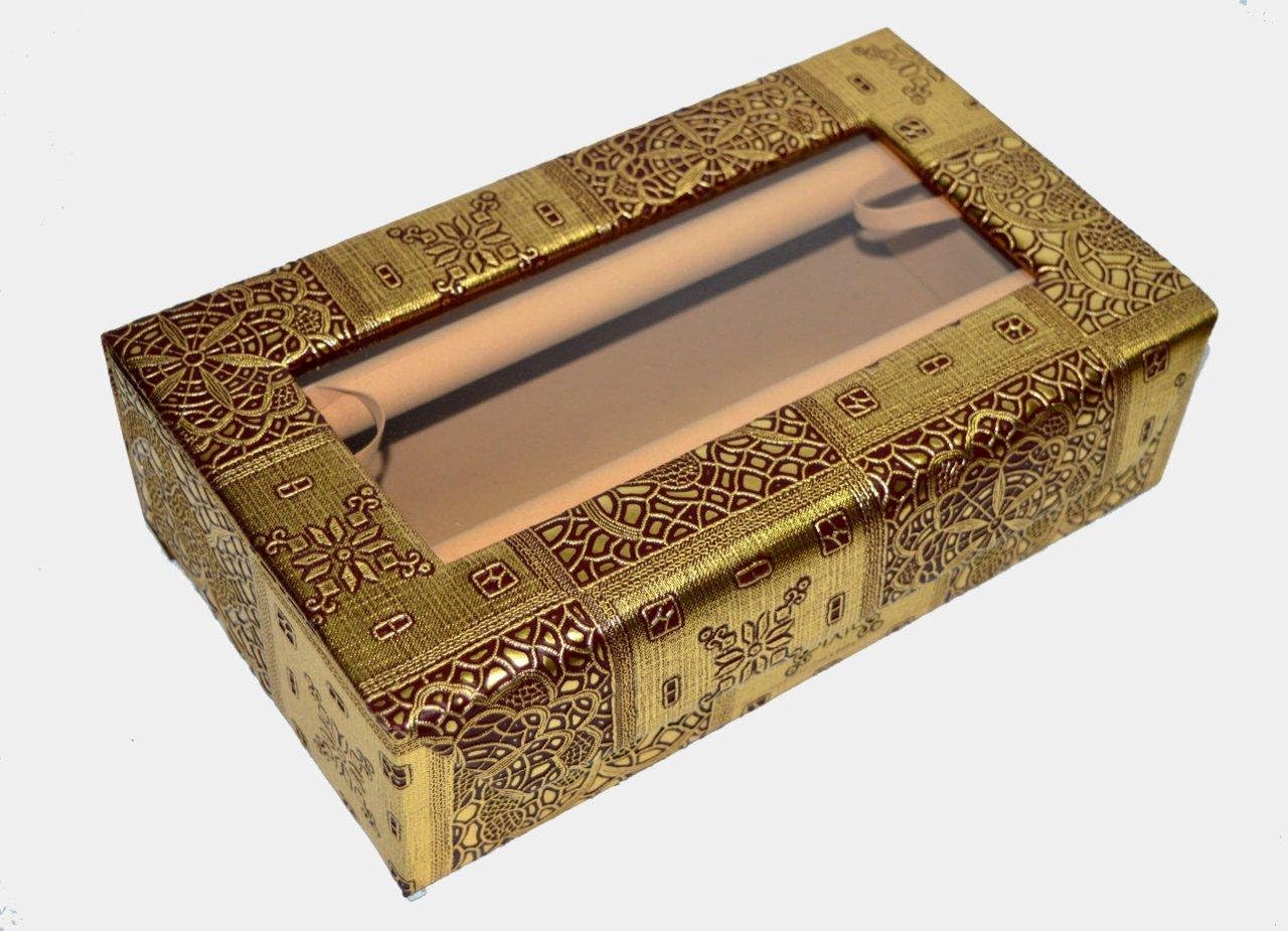Indian Hand Made Designer Display Bangle Box 2 Roll Size:- (Inche) 12x7x3.5