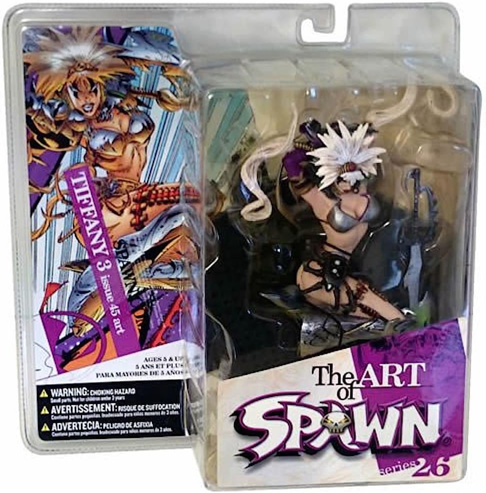 McFarlane Toys 2004 Spawn Action Figure Series 26 The Art of Spawn - Tiffany 3 Issue 45 Cover Art