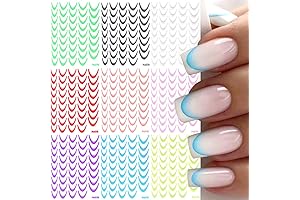3D French Nail Stickers: Elevate Your Nail Designs Effortlessly